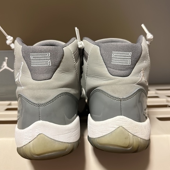 Nike Air Jordan XI Sz 11 Cool Grey 2010 Retro Worn great shape - Picture 4 of 7